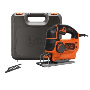 Black+Decker KS901PEK szúrófűrész (620 W) tokkal és fűrészlappal.