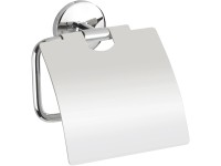 Wenko Cuba króm WC-papírtartó fedéllel Wenko Cuba króm WC-papírtartó fedéllel