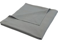 Pamut pléd 140 cm x 210 cm szürke Pamut pléd 140 cm x 210 cm szürke