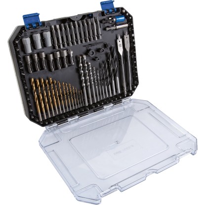 Fúró-, bit- és tiplikészlet 400 db-os