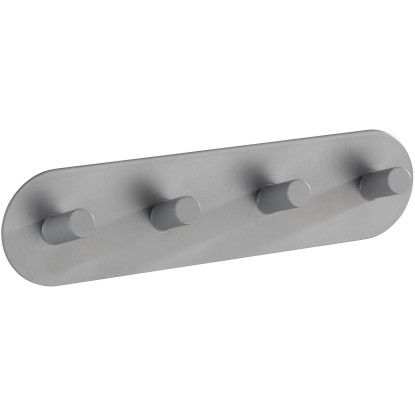 Wenko Piceno Quadro akasztóléc matt szürke