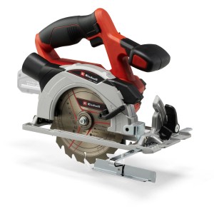 Einhell Power X-Change akkus kézi körfűrész TE-CS 18/150 Li Solo, piros/szürke, akku és töltő nélkül.