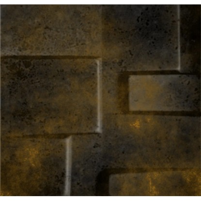 Betonhatású 3D burkolólap Crafter szürke 50 cm x 50 cm