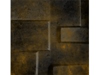 Betonhatású 3D burkolólap Crafter szürke 50 cm x 50 cm Betonhatású 3D burkolólap Crafter szürke 50 cm x 50 cm