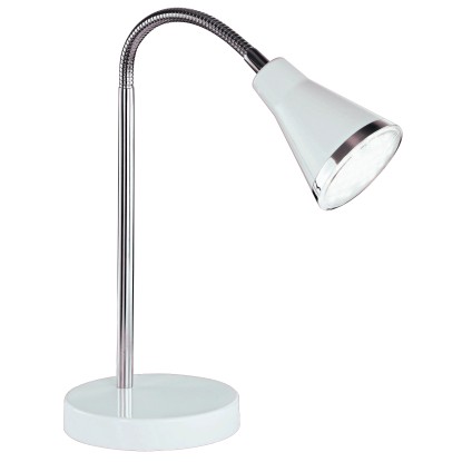 LED-es asztali lámpa fehér
