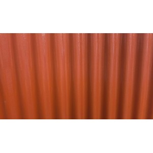PVC sinuslemez műanyag Ggliss 1,2 m x 0,8 m vörös