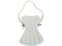 Ráti függönycsipesz fém 10 db fehér