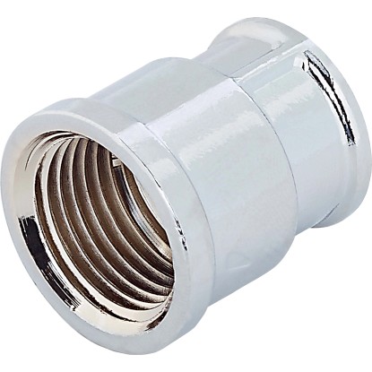 OBI menetszűkítő karmantyú 14,9 mm (Rp 3/8) x 18,6 mm (Rp 1/2) krómozott sárgaré