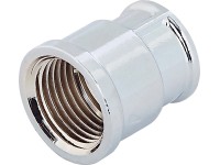 OBI menetszűkítő karmantyú 14,9 mm (Rp 3/8) x 18,6 mm (Rp 1/2) krómozott sárgaré