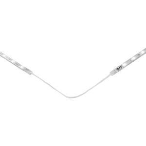 2 darabos LED fénycsík szett fehér színben, ideális konyhai vagy műhelyi pultvilágításként.