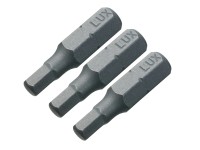 LUX hatszögkulcs bitkészlet 2 mm 3 mm és 4 mm 3 részes LUX hatszögkulcs bitkészlet 2 mm 3 mm és 4 mm 3 részes