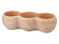 Virágtál 46 cm terrakotta