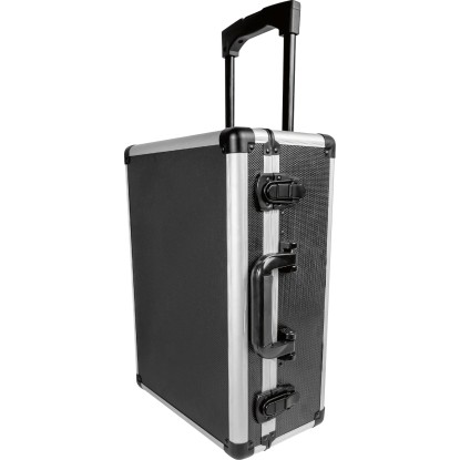 LUX guruló szerszámkoffer fekete alumínium 299 db