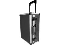 LUX guruló szerszámkoffer fekete alumínium 299 db