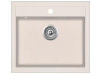 Evido Quadro 6 gránit mosogató 56,5 cm x 51 cm bézs Evido Quadro 6 gránit mosogató 56,5 cm x 51 cm bézs