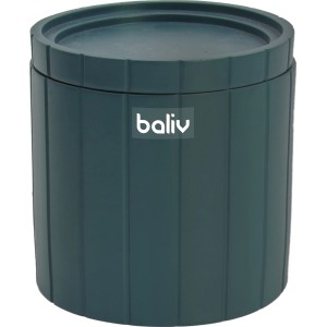 Petrol baliv Dark Wonder kozmetikai doboz polirezinből fürdőszobai kiegészítőkhöz.