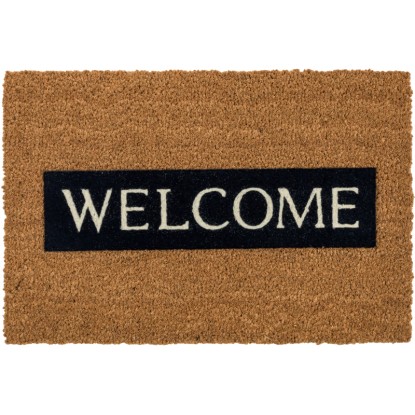 ASTRA kollekció kókusz design lábtörlő Welcome felirat 40 cm x 60 cm