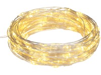 Melegfehér fényfüzér 240 darab mini LED