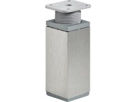 Hettich bútorláb 100-115 mm x 40 mm x 40 mm acél rozsdamentes acél hatású 1 db