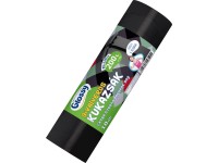 Glossy bivalyerős újrahasznosított szemeteszsák 200l 10  db/roll