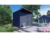 Bertilo Concept kerti ház 297 cm x 234 cm antracit FSC Bertilo Concept kerti ház 297 cm x 234 cm antracit FSC