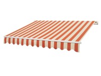 OBI Aventura csuklós karú napellenző, réz csíkos, 300 cm x 200 cm