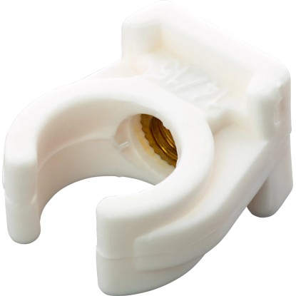 Egyszerű csőrögzítő klipsz 15 mm 10 darab