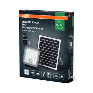 Osram kültéri Endura Split napelemes reflektor távirányítóval 10W