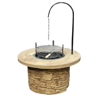 Bográcsoló Cortona faszenes