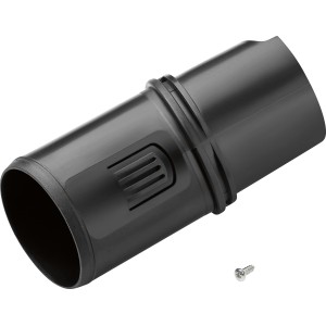 Középső cső LUX akkus lombfúvóhoz A-LB-20/210, fekete műanyagból készült alkatrész.