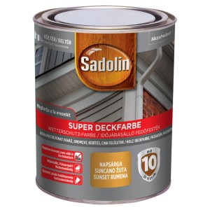 Consolan Időjárásálló festék Sárga, selyemfényű, 750 ml-es doboz. Időjárásálló festék fához.
