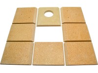 Slimeline égéstérburkolat Slimeline kandallókályhákhoz