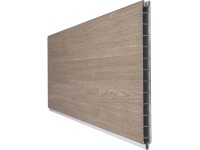 GroJa BasicLine kerítéskitöltő elem Sheffield Oak 180 cm x 30 cm x 19 cm