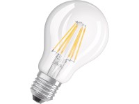 Osram LED-izzó E27 villanykörte alakú 6,5 W 2 db 10,5 cm x 6 cm (Ma x Át)