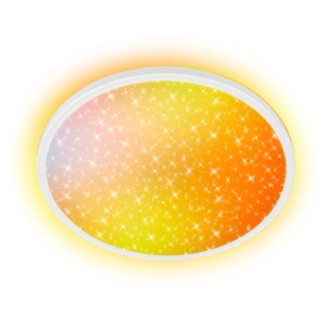 Brilo SLIM AuraGlow LED mennyezeti lámpa fehér 23W 2800lm 4000K 37,5 x 4,5 cm