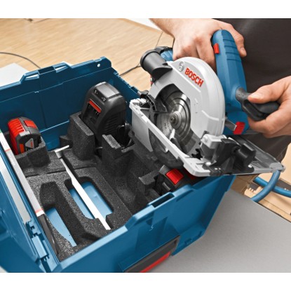 Bosch GKS 18 V-57 G Solo akkus körfűrész L-Boxx kofferben tartozékokkal.