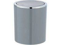 Wenko Inca lengőfedeles szemetes 2 l szürke Wenko Inca lengőfedeles szemetes 2 l szürke