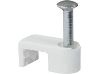 LUX nejlonszálas kábelbilincs, átmérő: 2 mm - 4 mm, 50 darab, fehér LUX nejlonszálas kábelbilincs, átmérő: 2 mm - 4 mm, 50 darab, fehér