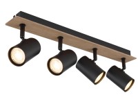 LINCA spotlámpa 4-es Fekete 4xGU10 35W