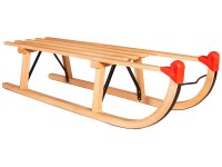 Rudisport Davos szánkó fából, 90 cm