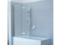 Kádparaván GVS2-100 balos króm+Átlátszó + G SET Kádparaván GVS2-100 balos króm+Átlátszó + G SET