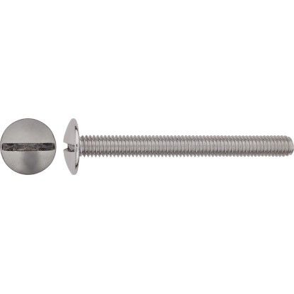 PZ félgömbfejű dugócsavar fehér horganyzott M4 x 16 mm 12 db
