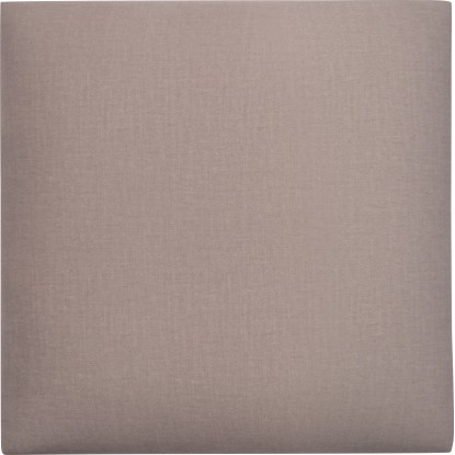 Négyzet alakú fali párna 30 cm x 30 cm bársony krémszín