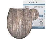 Eisl WC-ülőke Old Wood Duroplast leeresztő automatikával és gyorszárral Eisl WC-ülőke Old Wood Duroplast leeresztő automatikával és gyorszárral