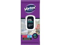 VORTEX Nedves törlőkendő fürdőszobához 48 db
