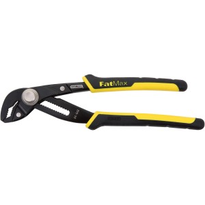 Stanley Fatmax vízpumpa fogó, 254 mm, sárga-fekete markolattal. Fogó vízvezeték szerelőknek.