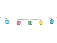 LED-es napelemes fényfüzér színes 10 spirál alakú lámpás LED-es napelemes fényfüzér színes 10 spirál alakú lámpás