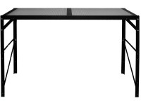 Rakodófelület 1-es alumínium asztalhoz légkamrás lemez 121 cm x 54 cm fekete Rakodófelület 1-es alumínium asztalhoz légkamrás lemez 121 cm x 54 cm fekete