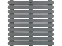 Wenko zuhany kilépőrács bel- és kültérre 55 cm x 55 cm szürke