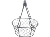 Boltze Kobi kosár 18 cm x 13 cm x 9 cm szürke